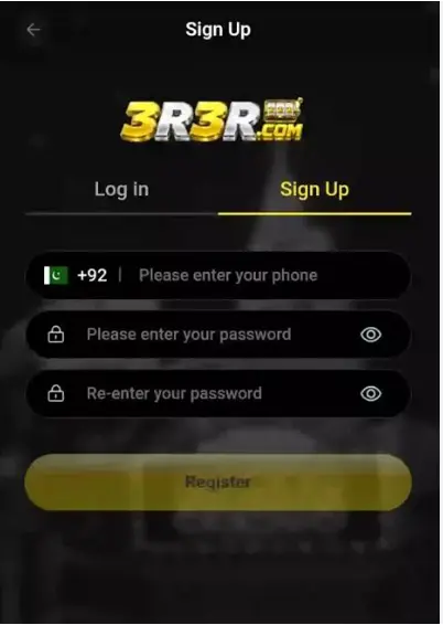 3R3Rgame register