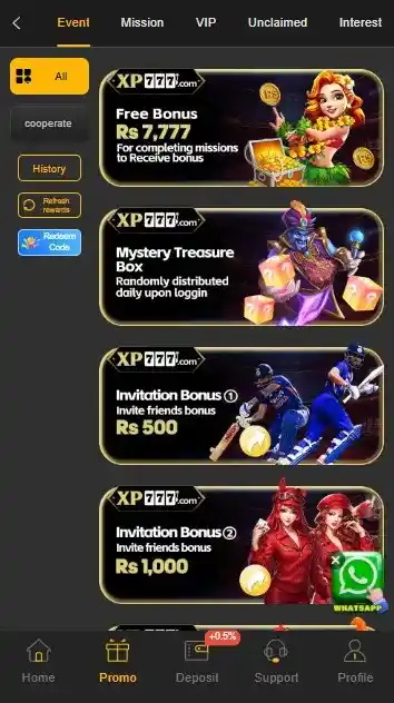 XP777-Game-Login